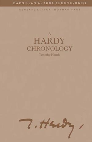 Hardy Chronology