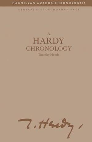 A Hardy Chronology