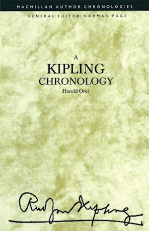 Kipling Chronology