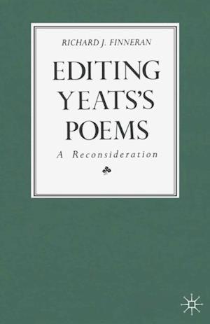 Editing Yeats's Poems