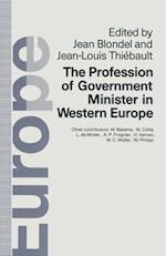 Profession of Government Minister in Western Europe