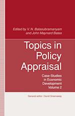 Topics in Policy Appraisal