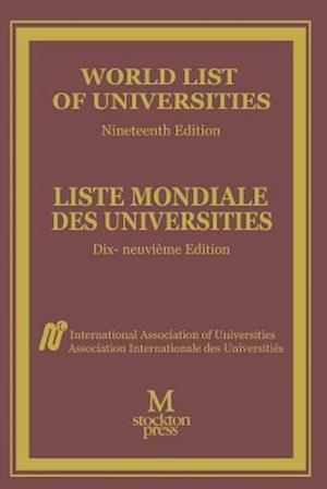 World List of Universities / Liste Mondiale des Universites