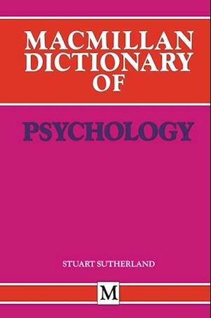 Macmillan Dictionary of Psychology