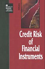 Credit Risk of Financial Instruments