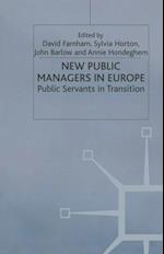 New Public Managers in Europe