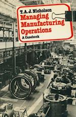 Managing Manufacturing Operations