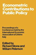 Econometric Contributions to Public Policy