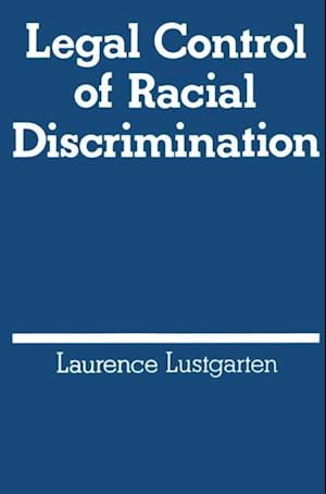 Legal Control of Racial Discrimination