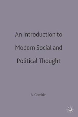 Introduction to Modern Social and Political Thought