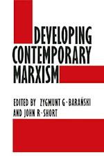 Developing Contemporary Marxism