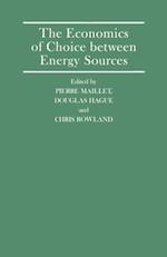 Economics of Choice between Energy Sources