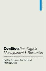 Conflict: Readings in Management and Resolution