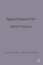Applied Research for Better Practice