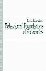 Behavioural Foundations of Economics