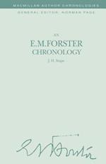 An E. M. Forster Chronology