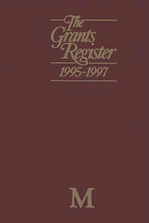 The Grants Register 1995–1997