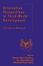 Alternative Perspectives in Third-World Development