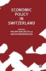 Economic Policy in Switzerland