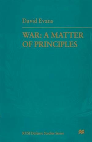 War: A Matter of Principles