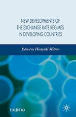 New Developments of the Exchange Rate Regimes in Developing Countries