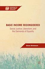 Basic Income Reconsidered