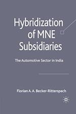 Hybridization of MNE Subsidiaries