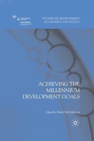 Achieving the Millennium Development Goals