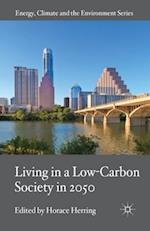 Living in a Low-Carbon Society in 2050