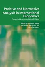 Positive and Normative Analysis in International Economics