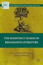 The Indistinct Human in Renaissance Literature