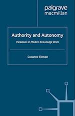 Authority and Autonomy