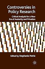 Controversies in Policy Research
