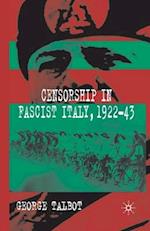 Censorship in Fascist Italy, 1922-43
