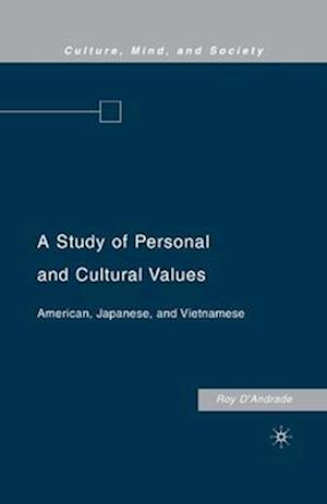 A Study of Personal and Cultural Values