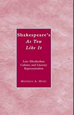 Shakespeare’s As You Like It