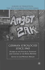 German Ideologies Since 1945