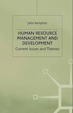 Human Resource Management and Development