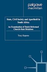 State, Civil Society and Apartheid in South Africa