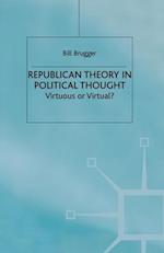 Republican Theory in Political Thought