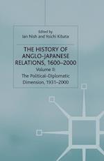 The History of Anglo-Japanese Relations, 1600–2000