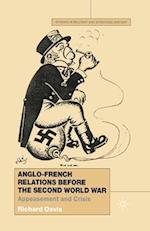 Anglo-French Relations Before the Second World War