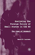 Analysing the Foreign Policy of Small States in the EU