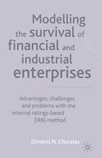 Modelling the Survival of Financial and Industrial Enterprises