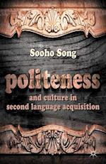 Politeness and Culture in Second Language Acquisition