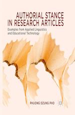 Authorial Stance in Research Articles