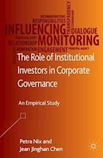 The Role of Institutional Investors in Corporate Governance