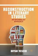 Reconstruction in Literary Studies