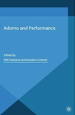 Adorno and Performance