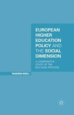 European Higher Education Policy and the Social Dimension